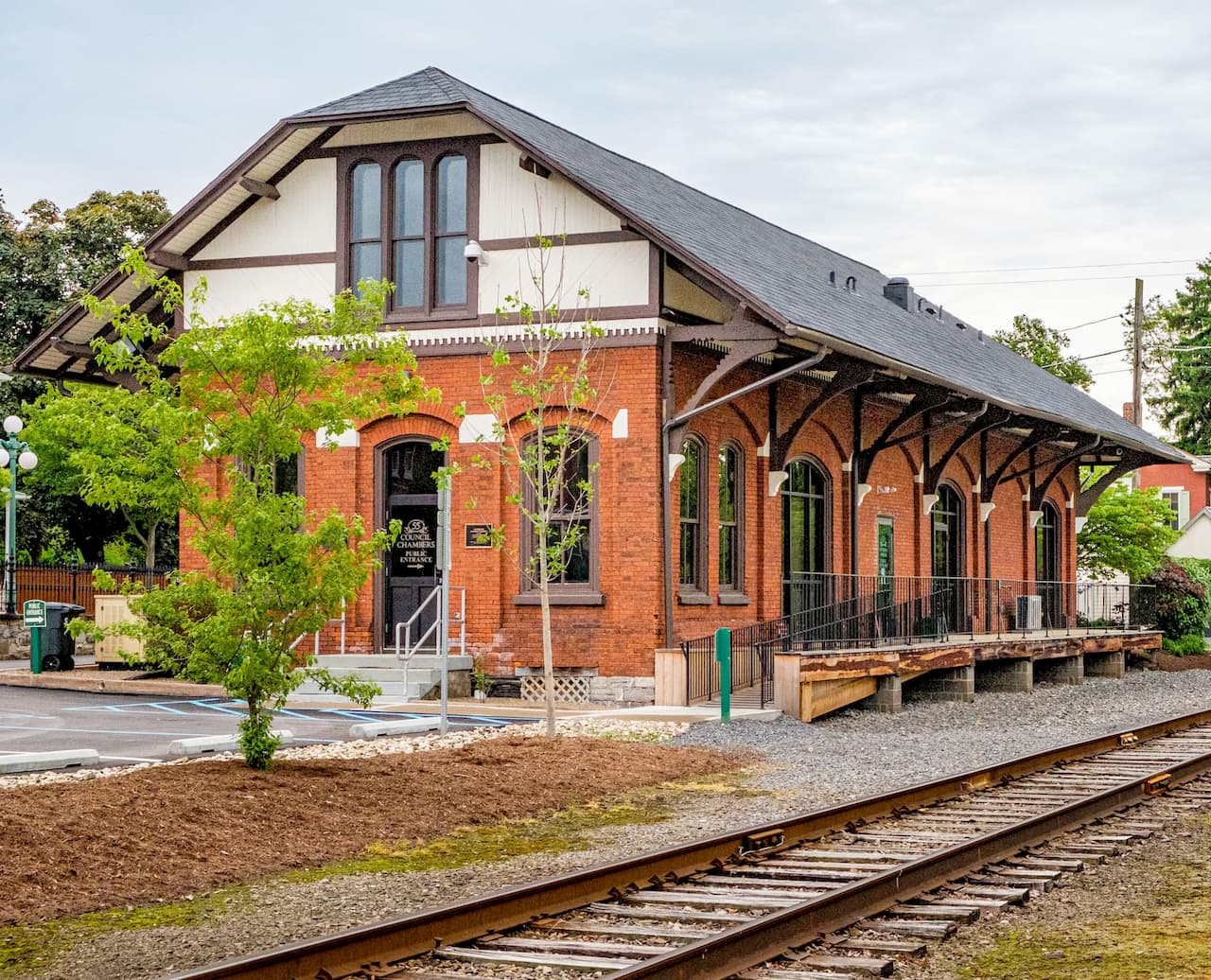 Lewisburg, PA train station